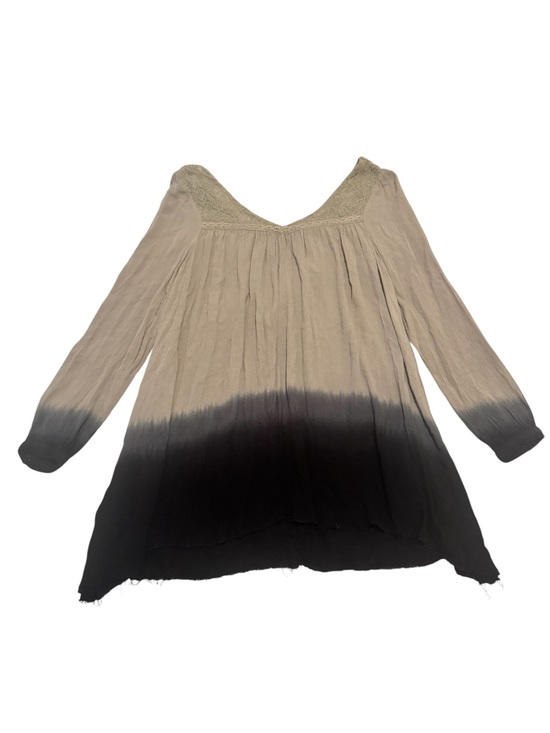 Free People Tops - NWOT Free People Boho Ombre Long-Sleeve Peasant Top